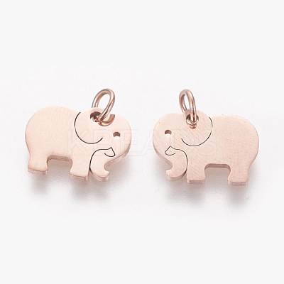 304 Stainless Steel Pendants STAS-Q201-T463R-1