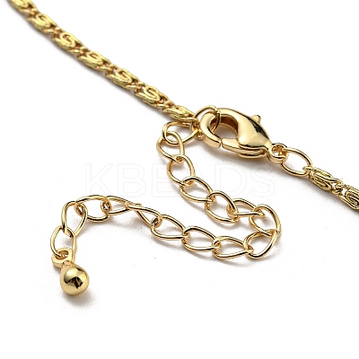 Faceted Square Glass Beads Bib Necklaces NJEW-R263-10G-1