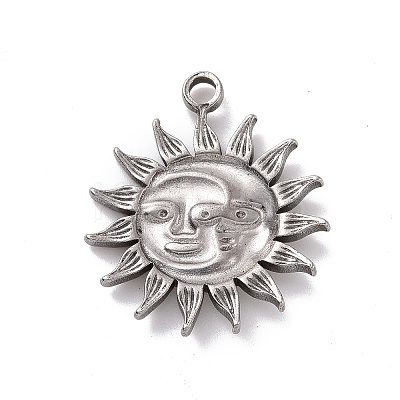 Non-Tarnish 304 Stainless Steel Pendants STAS-E169-16P-1