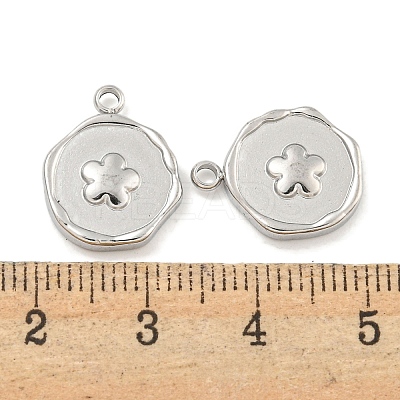 Non-Tarnish 304 Stainless Steel Pendants STAS-P365-01P-1