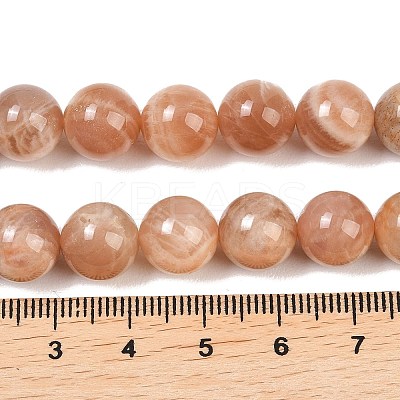 Natural Sunstone Beads Strands G-G342-A02-10.5mm-1