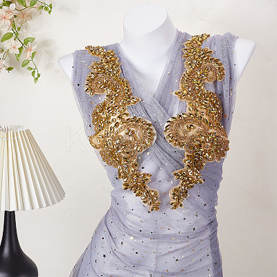 Glass Hotfix Rhinestone AJEW-WH0270-723G-02-1
