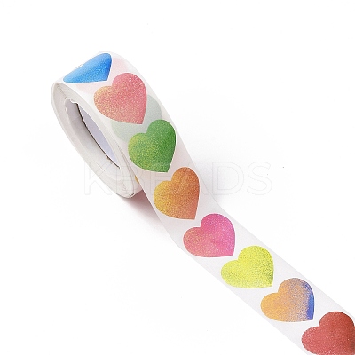 Valentine's Day Heart Paper Stickers LS-DIY-I107-02B-1