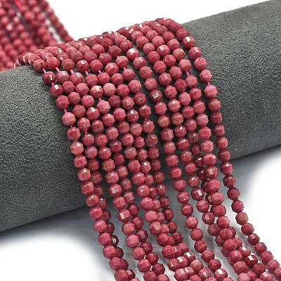 Natural Rhodonite Beads Strands G-A260-A26-01-1
