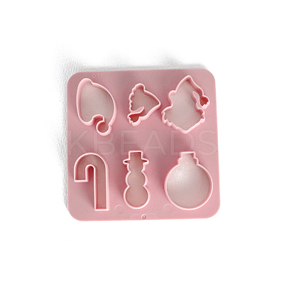 Christmas Theme ABS Plastic Plasticine Tools LS-CELT-PW0003-003B-1