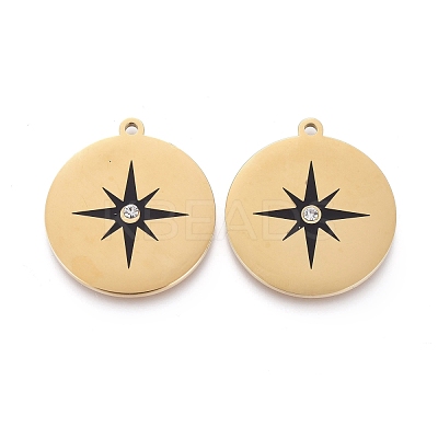 316 Surgical Stainless Steel Pendants STAS-I164-027G-1