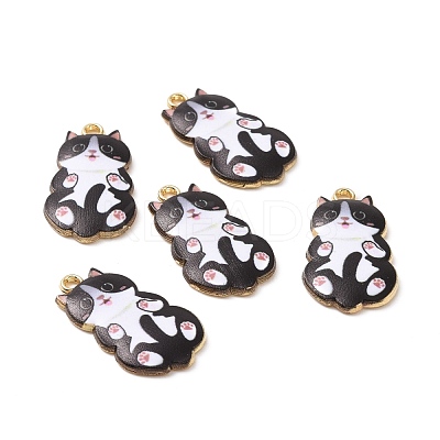 Alloy Enamel Pendants FIND-E031-02A-1
