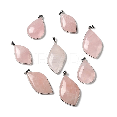 Natural Mixed Gemstone Pendants G-R486-03P-1