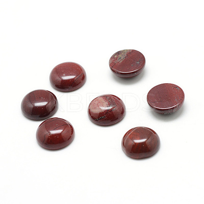Natural Rainbow Gemstone Cabochons G-T020-8mm-21-1