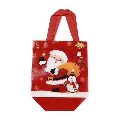 Christmas Theme Laminated Non-Woven Waterproof Bags ABAG-B005-01A-01-1