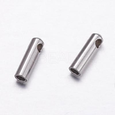 Tarnish Resistant 304 Stainless Steel Cord Ends STAS-P161-08-1.5mm-1