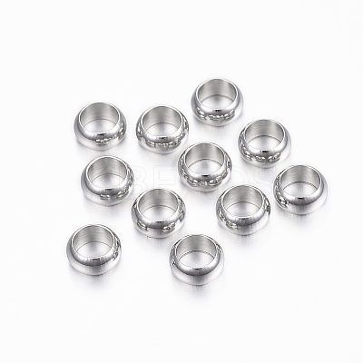 Tarnish Resistant 304 Stainless Steel Spacer Beads LS-X-STAS-H376-39-1