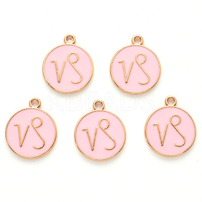 Alloy Enamel Pendants ENAM-S124-01A-09E-1