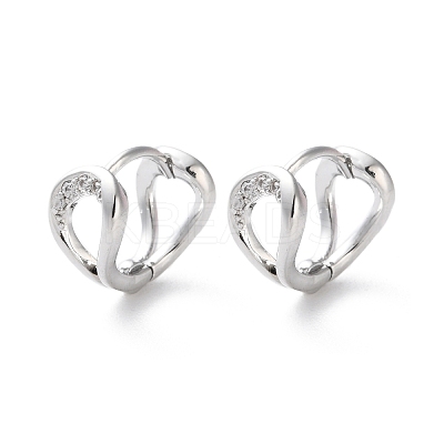 Rack Plating Brass Hoop Earrings EJEW-S241-24P-1
