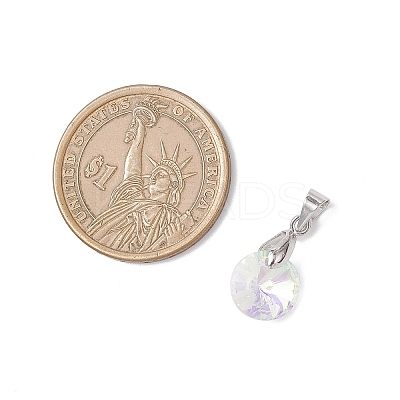 AB Color Plated Glass Charms PALLOY-JF04593-02-1