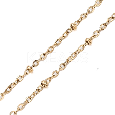 304 Stainless Steel Satellite Chain Slider Necklace Making AJEW-JB01248-01-1