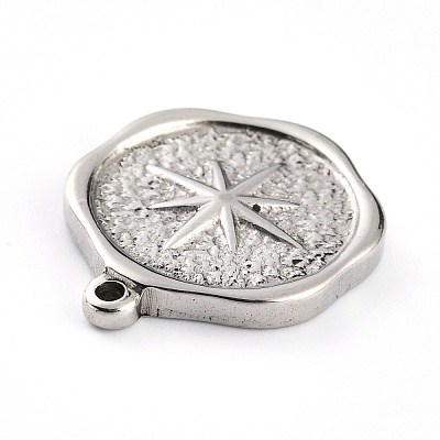 Non-Tarnish 304 Stainless Steel Pendants STAS-G242-19P-1