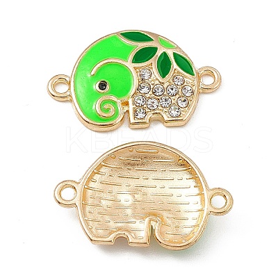 Alloy Crystal Rhinestone Connector Charms FIND-C019-31KCG-1