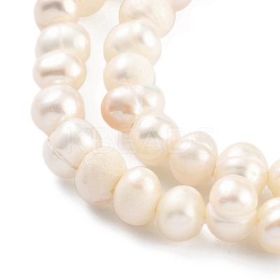 Natural Cultured Freshwater Pearl Beads Strands PEAR-C003-05A-1