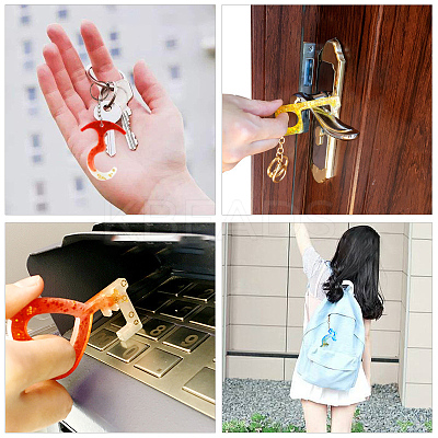 No Touch Door Opener Food Grade Silicone Molds DIY-K025-13-1