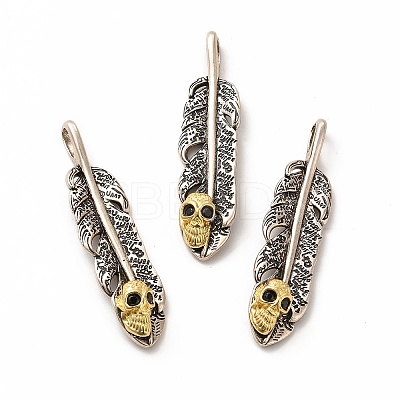 Rack Plating Brass Micro Pave Cubic Zirconia Pendants KK-K165-21-1