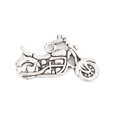 Tibetan Style Zinc Alloy Motorcycle Pendants X-TIBEP-R334-346AS-RS-1