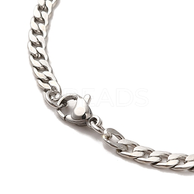Non-Tarnish 201 Stainless Steel Irish Knot Pendant Necklaces LS-NJEW-D066-01P-1