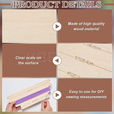 Wood Sewing Cross Stitch Embroidery Thread Storage Organizers DIY-WH0888-117-1