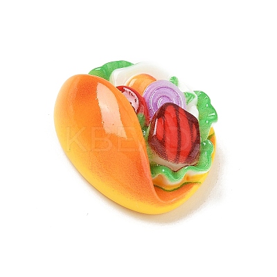 Cute Opaque Resin Cabochons RESI-L046-D04-1
