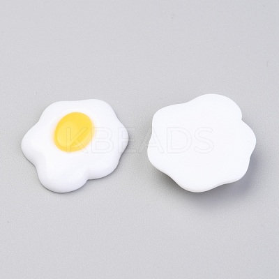 Opaque Resin Decoden Cabochons X-CRES-B002-09-1