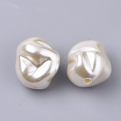 ABS Plastic Imitation Pearl Beads X-KY-T013-002A-1
