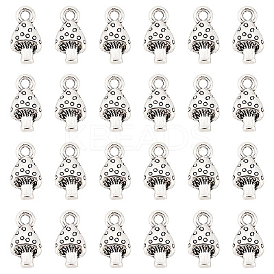 60Pcs Tibetan Style Alloy Charms TIBEP-SC0002-26-1