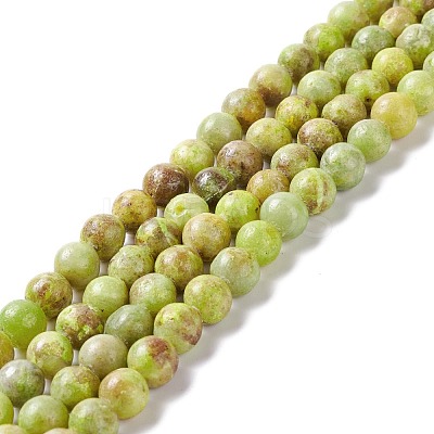 Natural Calcite Beads Strands G-K317-A07-02-1