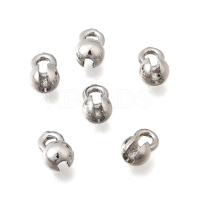 Brass Bead Tips KK-D374-01P-1