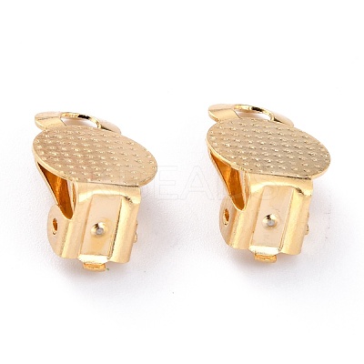 304 Stainless Steel Clip-on Earring Findings STAS-Y001-05G-1