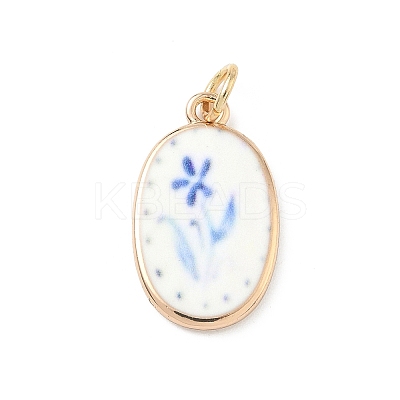 Printed 304 Stainless Steel Pendants LS-STAS-A131-10D-G-1