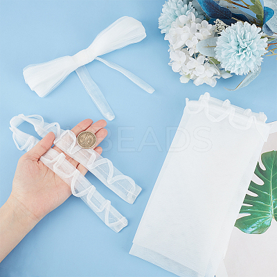 Mesh Bridal Dress Zipper Replacement DIY-WH0496-06A-1