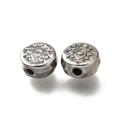 304 Stainless Steel Beads X-STAS-V009-13A-P-1