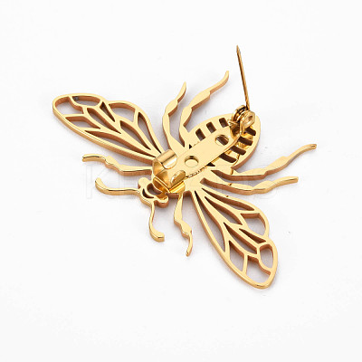 Bee Brooch JEWB-N007-002G-FF-1