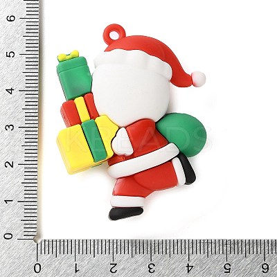 Christmas Theme PVC Plastic Pendants LS-FIND-I059-01B-1