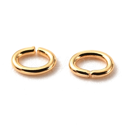 Brass Open Jump Rings KK-F824-109A-G-1