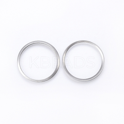 Tarnish Resistant 201 Stainless Steel Linking Rings STAS-E437-22A-P-1