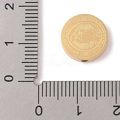 PVD Vacuum Plating 304 Stainless Steel Beads STAS-M068-18A-01G-1