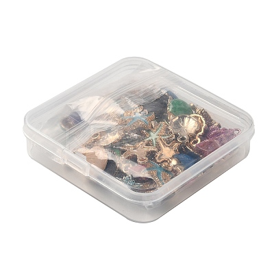 60Pcs 15 Style Alloy Enamel Pendants ENAM-PH0002-28-1