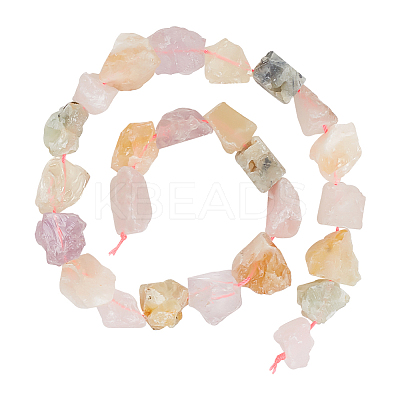 Raw Rough Natural Mixed Gemstone Beads Strands G-OC0003-72-1