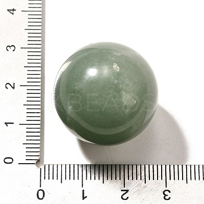 Natural Green Aventurine Sphere Beads G-I359-04-1