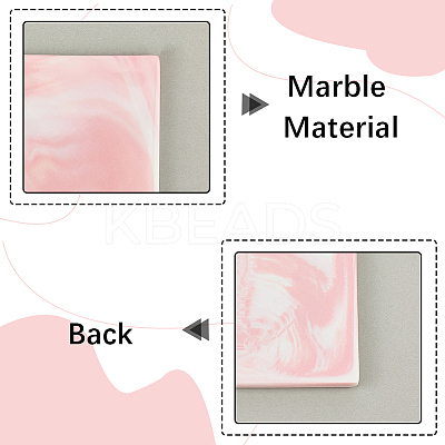 Marble Pattern Porcelain Wax Seal Mats AJEW-WH20007-82A-03-1
