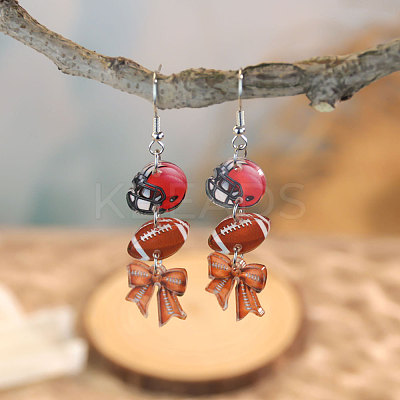 Acrylic Dangle Earrings FS-WG0D22D-03-1