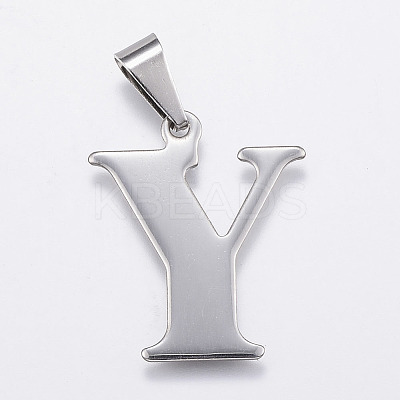 Tarnish Resistant 304 Stainless Steel Pendants STAS-F106-95P-Y-1