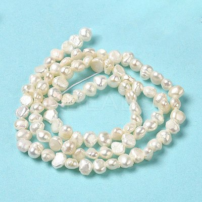Natural Keshi Pearl Beads Strands PEAR-E017-27-1